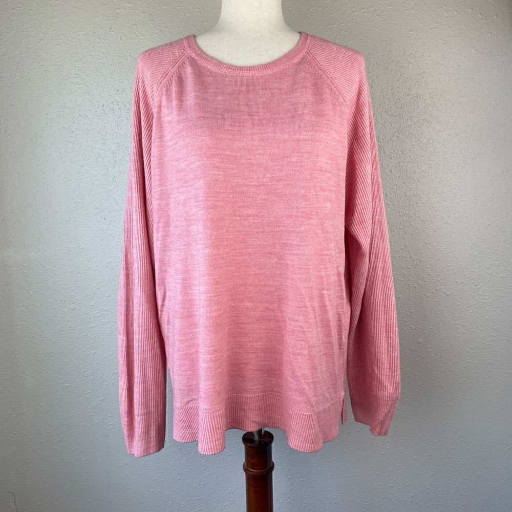 Sweet Romeo Pink Sweater Size L EUC